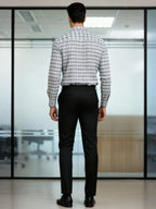 Men’s Classic Checker-ed Formal Shirt – Office Wear Set