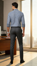 Men’s Solid Formal Shirt | Elegant Office & Business Wear Set