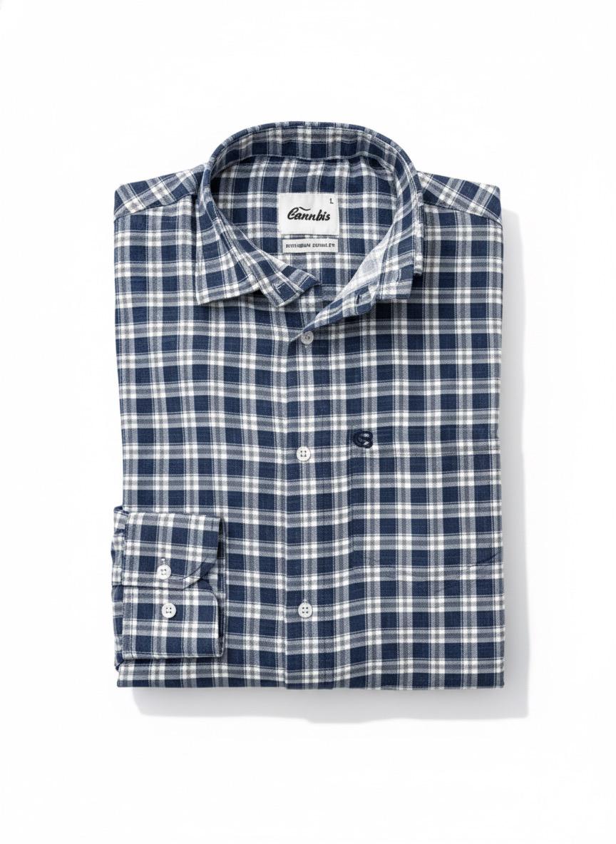 Men’s Checked Formal Shirt | Smart Office & Semi-Formal Wear Set