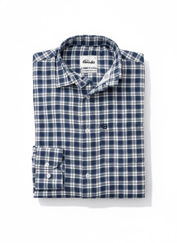 Men’s Checked Formal Shirt | Smart Office & Semi-Formal Wear Set