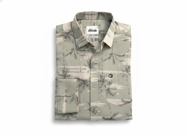 Men’s Printed Formal Shirt | Stylish Office & Casual Wear Set